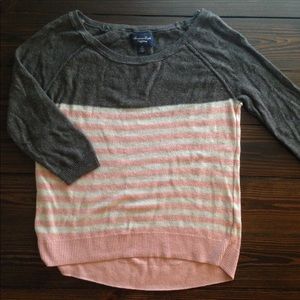 ❗️DONATING Comfy American Eagle 3/4 sleeve sweater